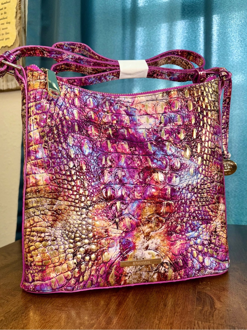 Brahmin GUC Katie - Fantasy Melbourne - Metallic - VERY RARE, HTF